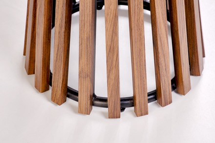 Konferenční stolek Halmar CARINA_S béžová mramor  ořech (2p=1szt) (7)