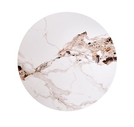 Konferenční stolek Halmar CARINA_S béžová mramor  ořech (2p=1szt) (1)