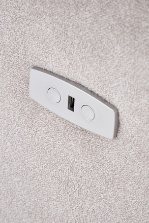 Relaxační křeslo Halmar CARINIO světlý béžová (10)