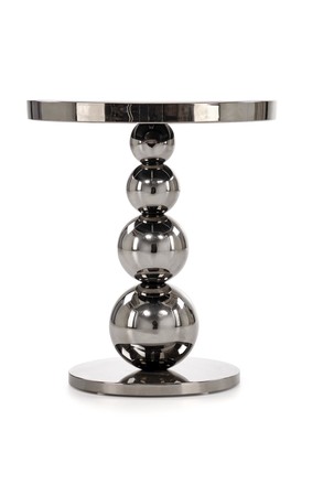 Konferenční stolek Halmar CARLA černá stříbrná (1p=1szt) (1)