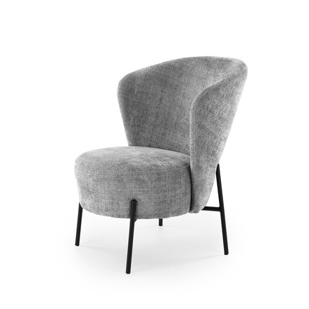 Relaxační křeslo Halmar CEZAR popelavá (1p=1szt) (5)