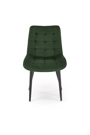Moderní jídelní židle Halmar GANSO tmavě zelená HLR57 (1p=4szt) (7)