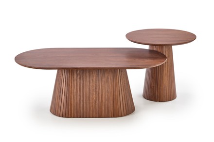 Konferenční stolek Halmar GISELA ořech (2p=1szt) (6)