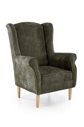 Relaxační křeslo Halmar HERMES olivová (tkanina MARKOS 14-#12) (10)