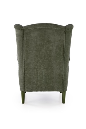 Relaxační křeslo Halmar HERMES olivová (tkanina MARKOS 14-#12) (2)