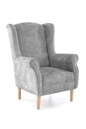 Relaxační křeslo Halmar HERMES popelavá (tkanina MARKOS 14-#22) (10)