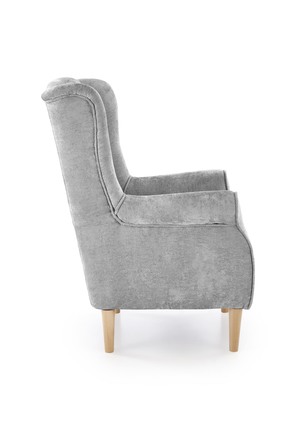 Relaxační křeslo Halmar HERMES popelavá (tkanina MARKOS 14-#22) (3)