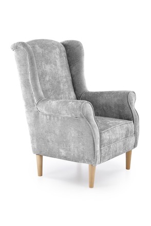 Relaxační křeslo Halmar HERMES popelavá (tkanina MARKOS 14-#22) (4)