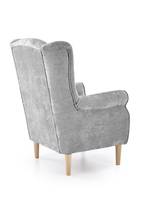 Relaxační křeslo Halmar HERMES popelavá (tkanina MARKOS 14-#22) (5)