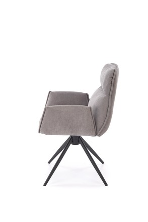 Moderní jídelní židle Halmar K574 popelavá (1p=2szt) (3)