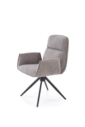 Moderní jídelní židle Halmar K574 popelavá (1p=2szt) (2)