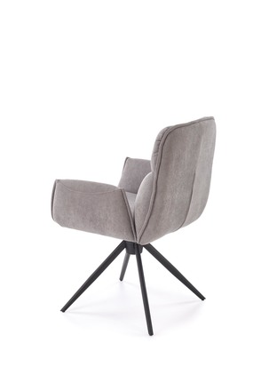 Moderní jídelní židle Halmar K574 popelavá (1p=2szt) (4)