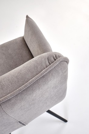 Moderní jídelní židle Halmar K574 popelavá (1p=2szt) (8)