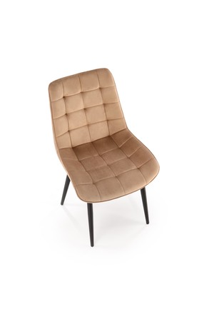 Moderní jídelní židle Halmar K580 béžová (1p=4szt) (10)