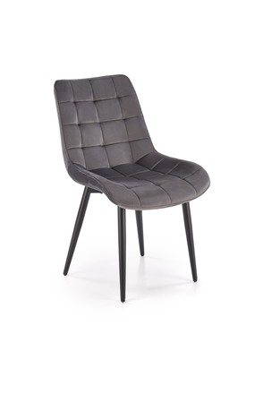 Moderní jídelní židle Halmar K580 popelavá (1)