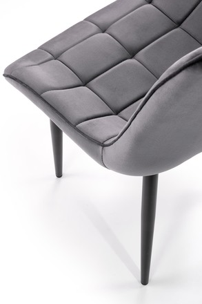 Moderní jídelní židle Halmar K580 popelavá (6)