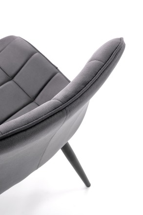 Moderní jídelní židle Halmar K580 popelavá (7)