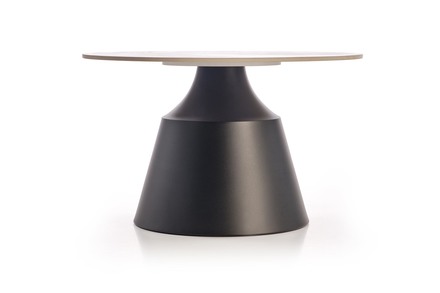 Sestava dvou konferenčních stolků Halmar MAGNETA bílá mramor černá (2p=1szt) (18)