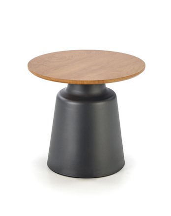 Sestava dvou konferenčních stolků Halmar MALOMI přírodní černá (2 Karton) (1)