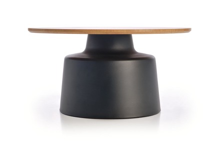 Sestava dvou konferenčních stolků Halmar MALOMI přírodní černá (2 Karton) (6)