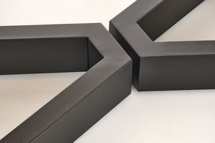 Moderní jídelní stůl s rozkladem Halmar MASSIVE 2 160-250x90x77 cm dub přírodníčerná (2p=1szt) (17)