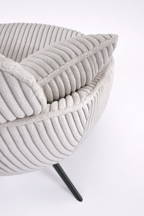 Relaxační křeslo Halmar MERRY 2 s funkcí otáčení, cappuccino (7)