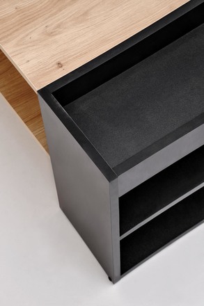 Konferenční stolek Halmar MURCIA dub artisan černá (1p=1szt) (9)