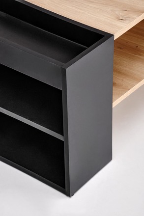 Konferenční stolek Halmar MURCIA dub artisan černá (1p=1szt) (7)