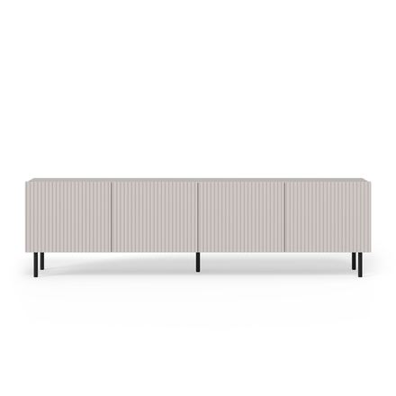 Televizní stolek Halmar PAXOS RTV-2 200 cm, barva: kašmír - černá (2p=1szt) (6)