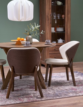 Moderní jídelní stůl Halmar RUPERT ořech (5)