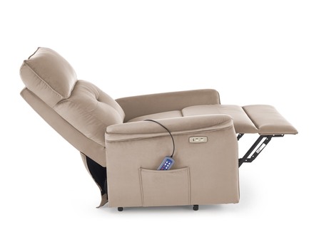 Relaxační křeslo Halmar SEMIR 2 béžová (2 Karton) (4)