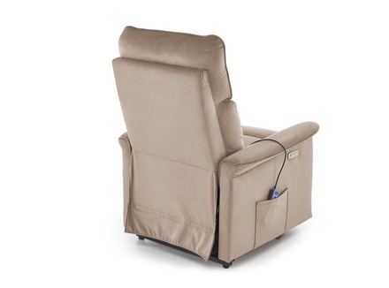 Relaxační křeslo Halmar SEMIR 2 béžová (2 Karton) (6)