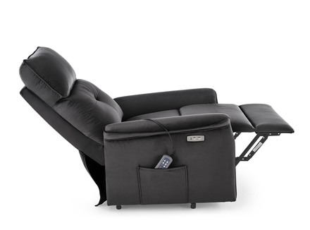 Relaxační křeslo Halmar SEMIR 2 černá (2 Karton) (9)