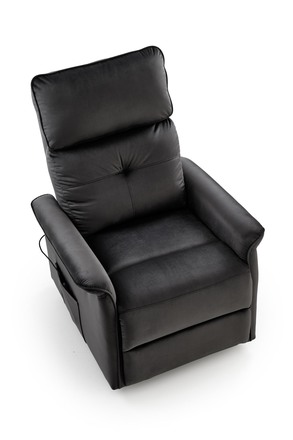 Relaxační křeslo Halmar SEMIR 2 černá (2 Karton) (4)