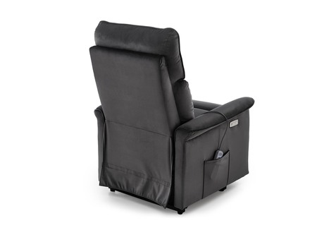 Relaxační křeslo Halmar SEMIR 2 černá (2 Karton) (6)