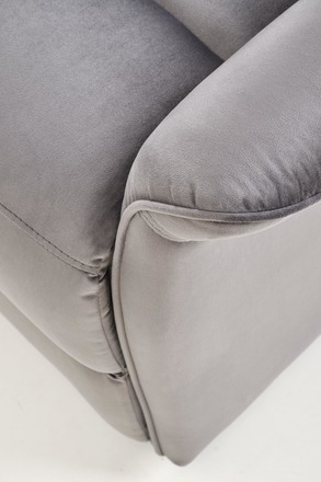 Relaxační křeslo Halmar SEMIR 2 popelavá (2p=1szt) (10)