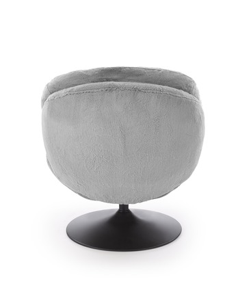 Relaxační křeslo Halmar SHELL popelavá (1p=1szt)