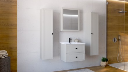 Koupelnová skříňka Halmar TORETO 1D kašmír (1p=1szt) (3)