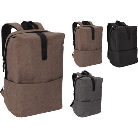 Studentský batoh Proworld KO-DB7750480tmse s USB-C portem 15 l tmavě šedá (1)