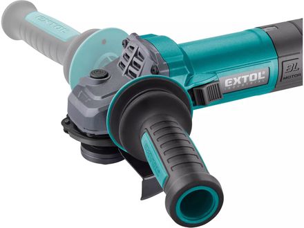 Úhlová bruska Extol Industrial 8792010 s regulací rychlosti, 125mm, BRUSHLESS, 1550W (2)