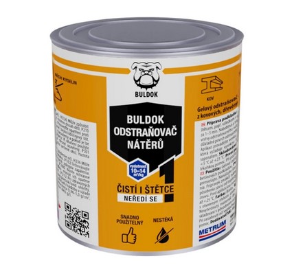 Odstraňovač nátěrů Buldok Odstraňovač nátěrů, 0,5 kg