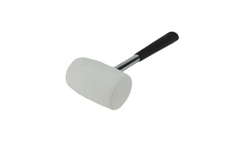 Palice gumová Enpro 704075 Palice gumová, 55 mm, bílá, kovová násada, (1)