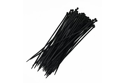 Pásky vázací Enpro 726508 Pásky vázací, 300 x 4,8 mm, 50ks, černá,