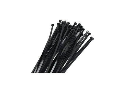 Pásky vázací Enpro 726512 Pásky vázací, 400 x 7,6 mm, 50 ks, černá, (1)