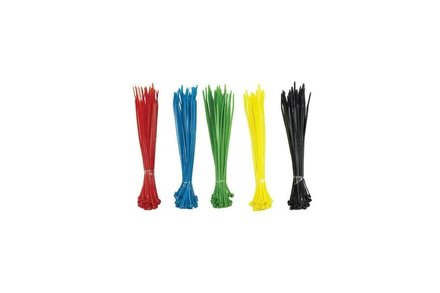 Pásky vázací Enpro 726560 Pásky vázací, 100 x 2,5 mm, 100 ks, barevné,