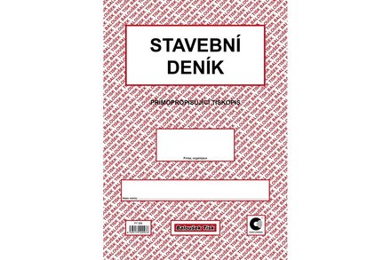 Stavební deník Enpro 1298001 A4, samokopírovací,
