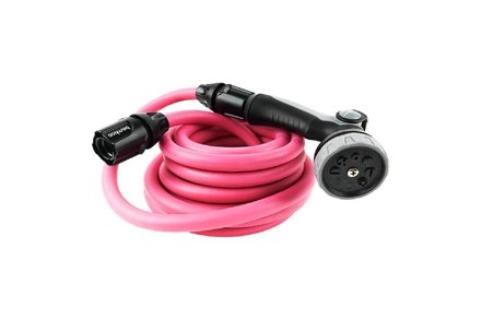 Hadice vzduchová Euro nářadí 147473 Hadice rozpínavá 5 - 15 m, růžová, Bamboo