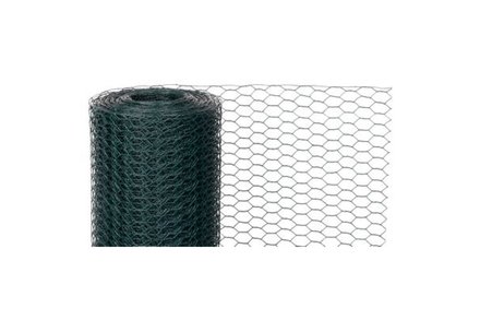 Pletivo Euro nářadí 142160Q Pletivo GARDEN HEX PVC 1000/13/0,9 mm, zelené, šestihranné, bal. 25 m