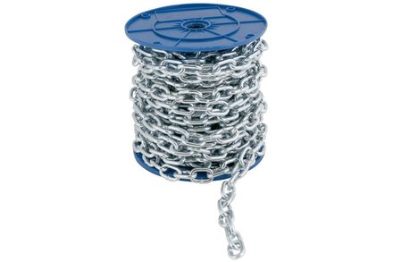 Řetěz krátké oko Euro nářadí 151403Q Řetěz krátké oko, 3 x 16mm/100m, DIN 5685A