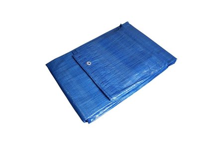 Plachta zakrývací Euro nářadí 125380Q Plachta zakrývací EKONOMIK, 10 x 15 m, 55 g/m², modrá